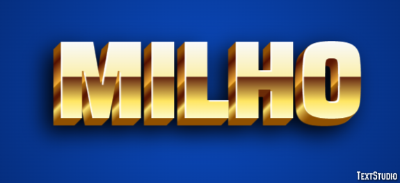 Milho Efeito de texto