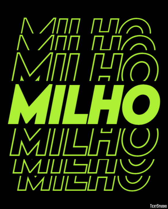 Milho Efeito do texto