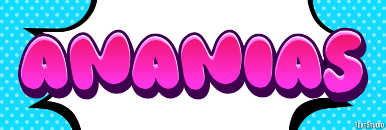 Ananias Text Effect