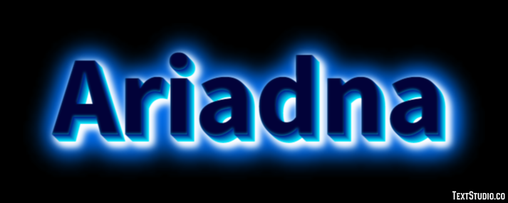 Ariadna Efecto de Texto