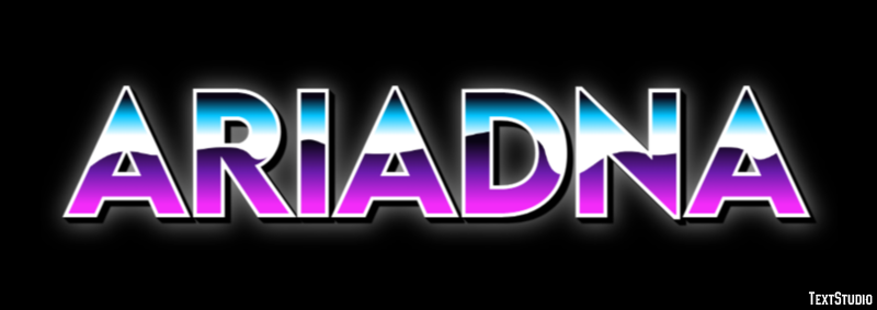 Ariadna Efecto de Texto
