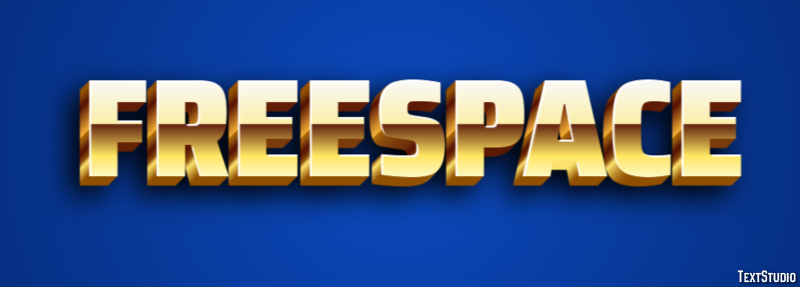 FreeSpace Efeito de texto