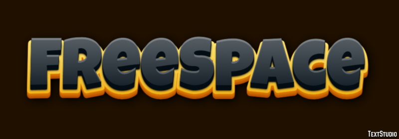 FreeSpace Efeito de texto