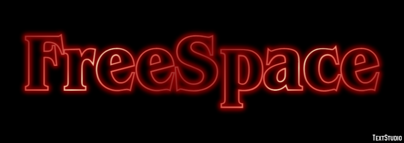 FreeSpace Text effect