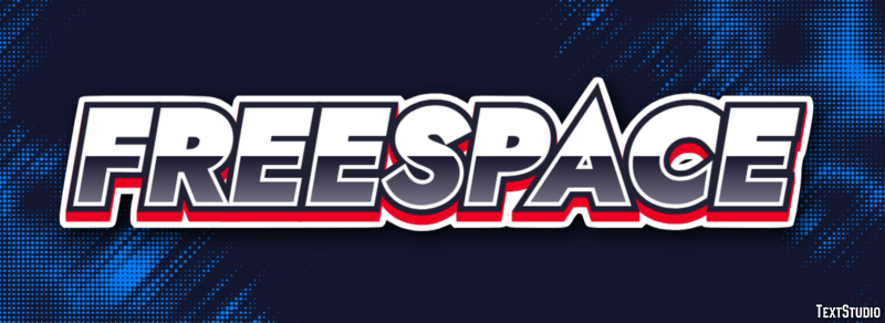 FreeSpace Text effect
