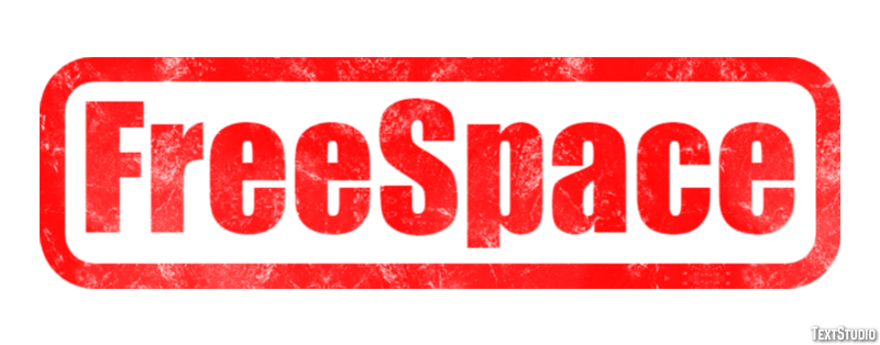 FreeSpace Efeito de texto