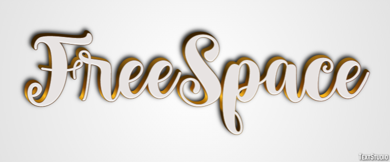 FreeSpace Efeito de texto