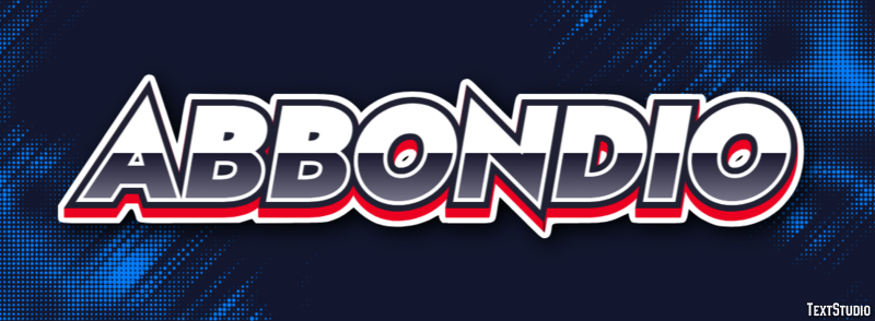 Abbondio Text effect