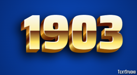 1903 Effetto testo