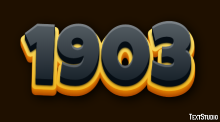 1903 Effetto testo