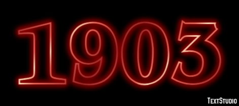 1903 Effetto testo