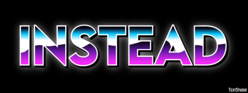 Instead Texteffekt
