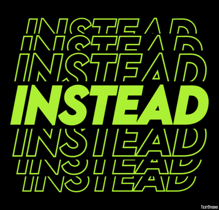 Instead Metin Efekti