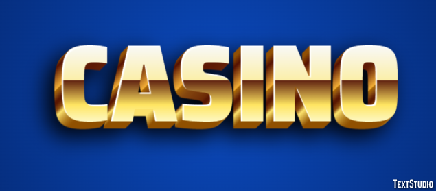 Casino Text effect