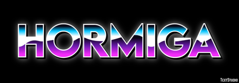 Hormiga Efecto de Texto