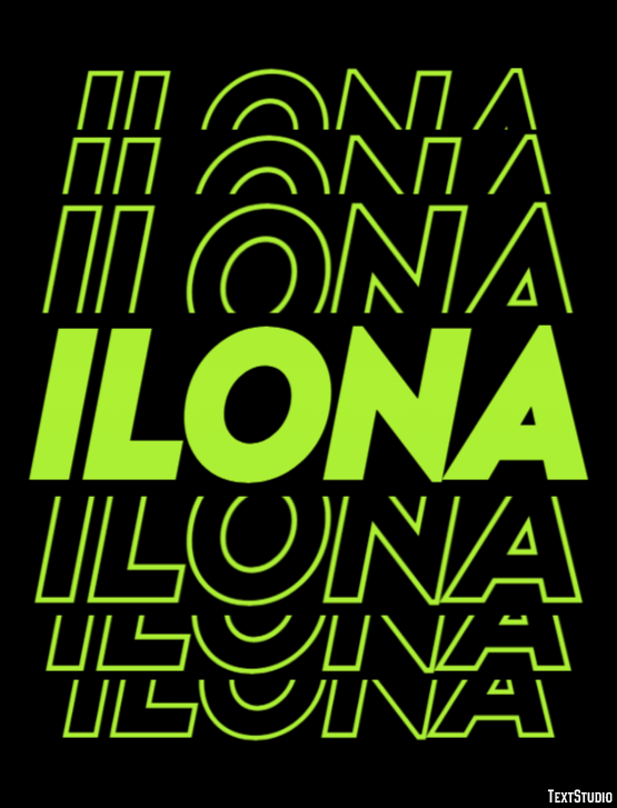 Ilona Efekt tekstowy