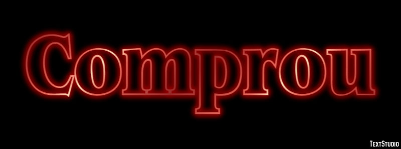 Comprou Efeito de texto