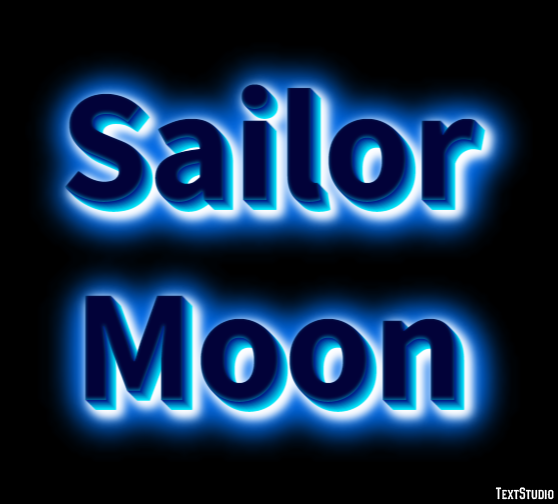Sailor Moon Text Effect