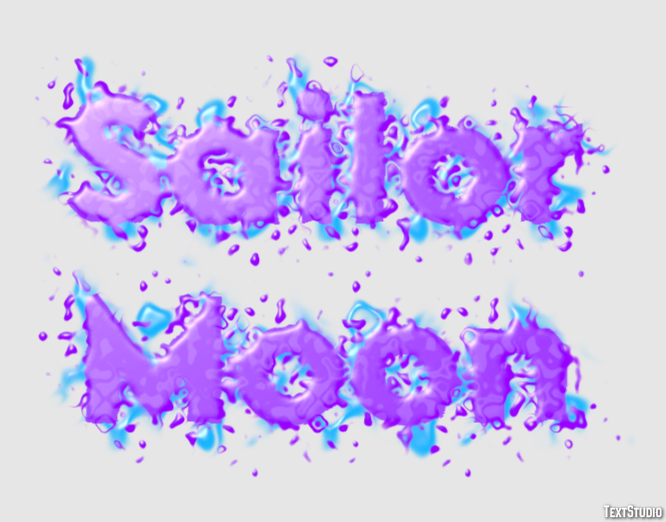Sailor Moon Text Effect