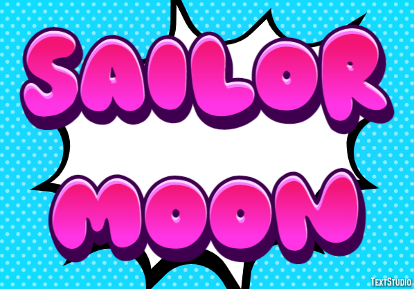 Sailor Moon Text Effect