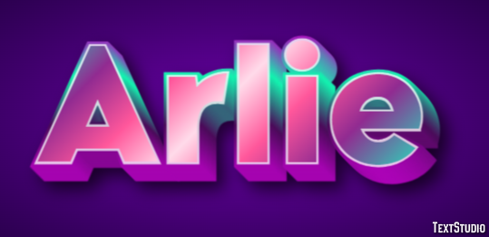 Arlie Text Effect