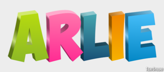 Arlie Text Effect