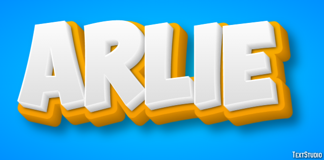 Arlie Text Effect