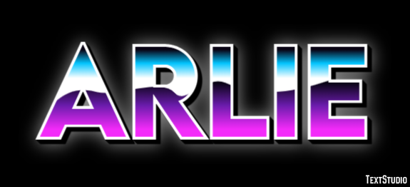 Arlie Text Effect