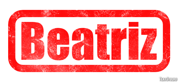 Beatriz Text effect