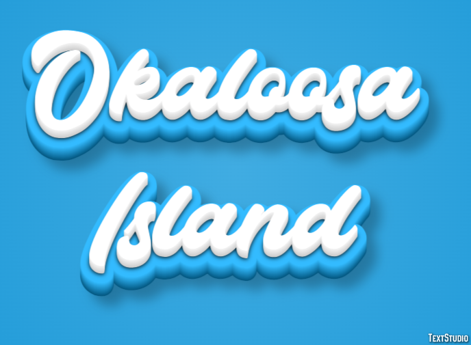 Okaloosa Island Effetto testo