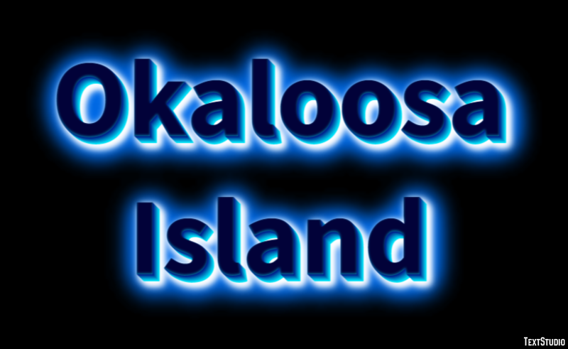 Okaloosa Island Effetto testo