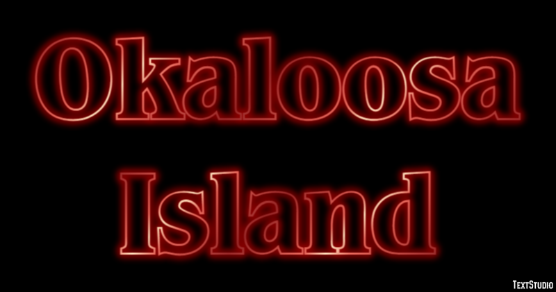 Okaloosa Island Effetto testo