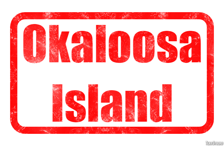 Okaloosa Island Effetto testo