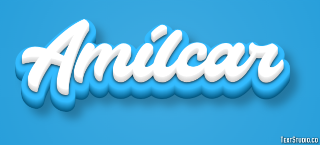 Amílcar Efecto de Texto