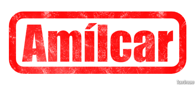 Amílcar Efecto de texto