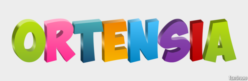 Ortensia Effetto testo