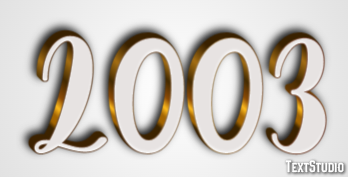 2003 Tekst Effect