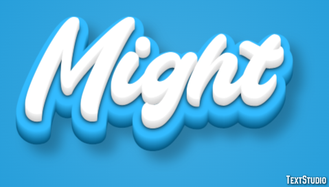 Might Text Effect