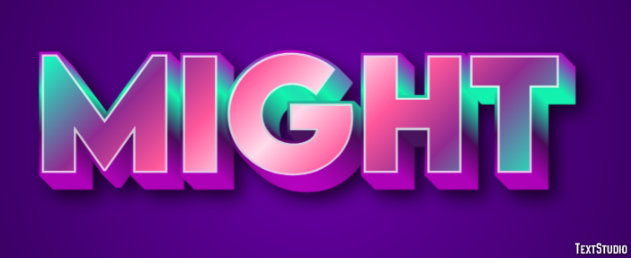Might Text Effect