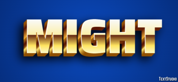 Might Text Effect