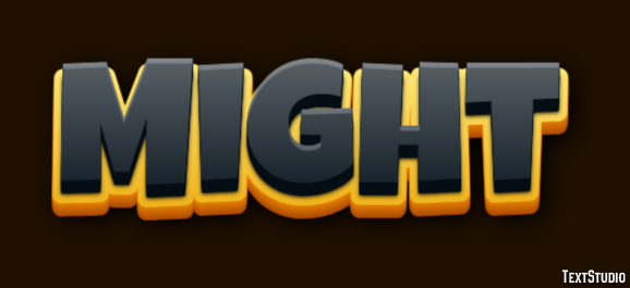 Might Text Effect