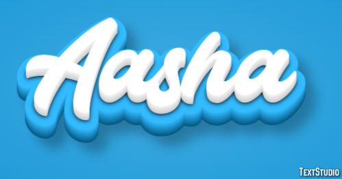 Aasha Effet de Texte