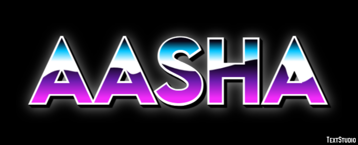 Aasha Text Effect