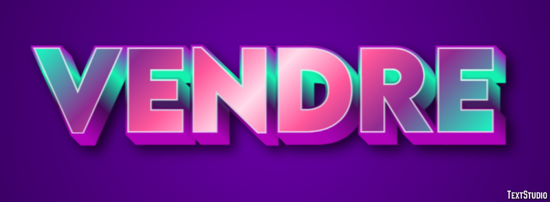 Vendre Effet de texte