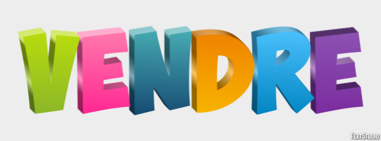 Vendre Effet de texte