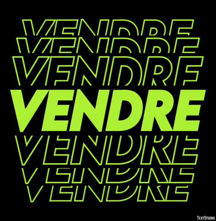 Vendre Effet de texte
