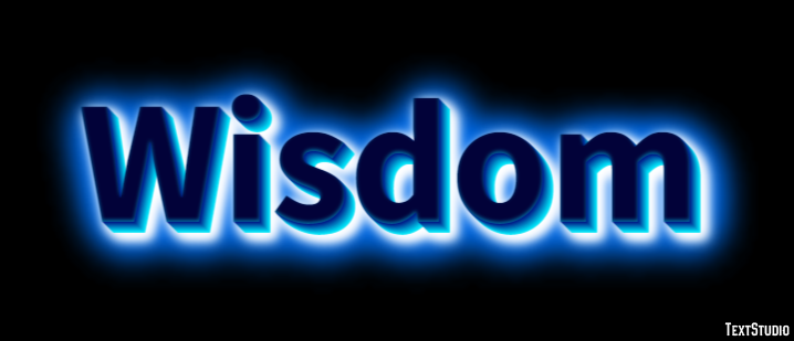 Wisdom Text Effect
