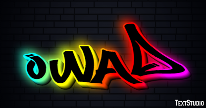 Owad Efecto de texto