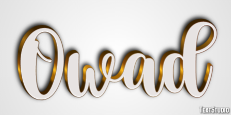 Owad Efecto de texto