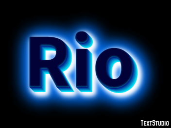Rio Texteffekt